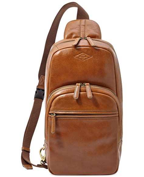 fossil sling backpack.